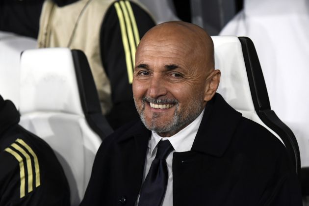 Luciano Spalletti smiling