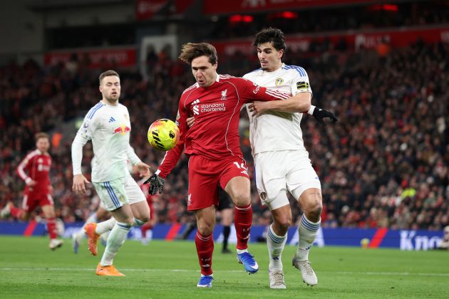 Federico Chiesa in action for Liverpool