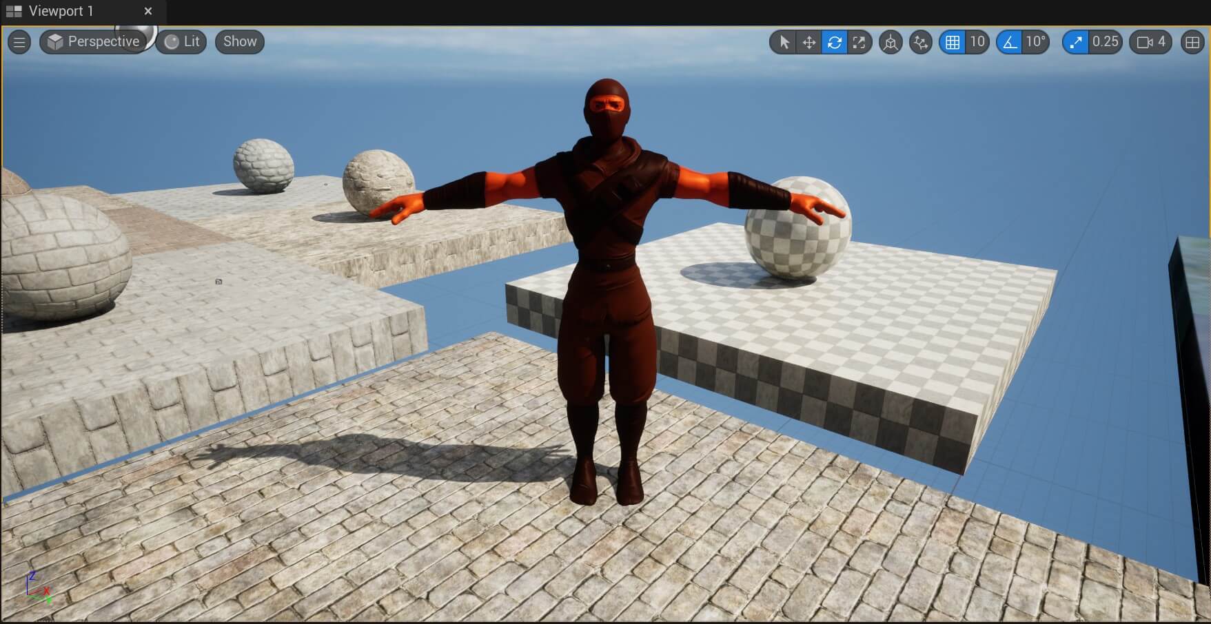 Materials Unreal - 53 - ninja now