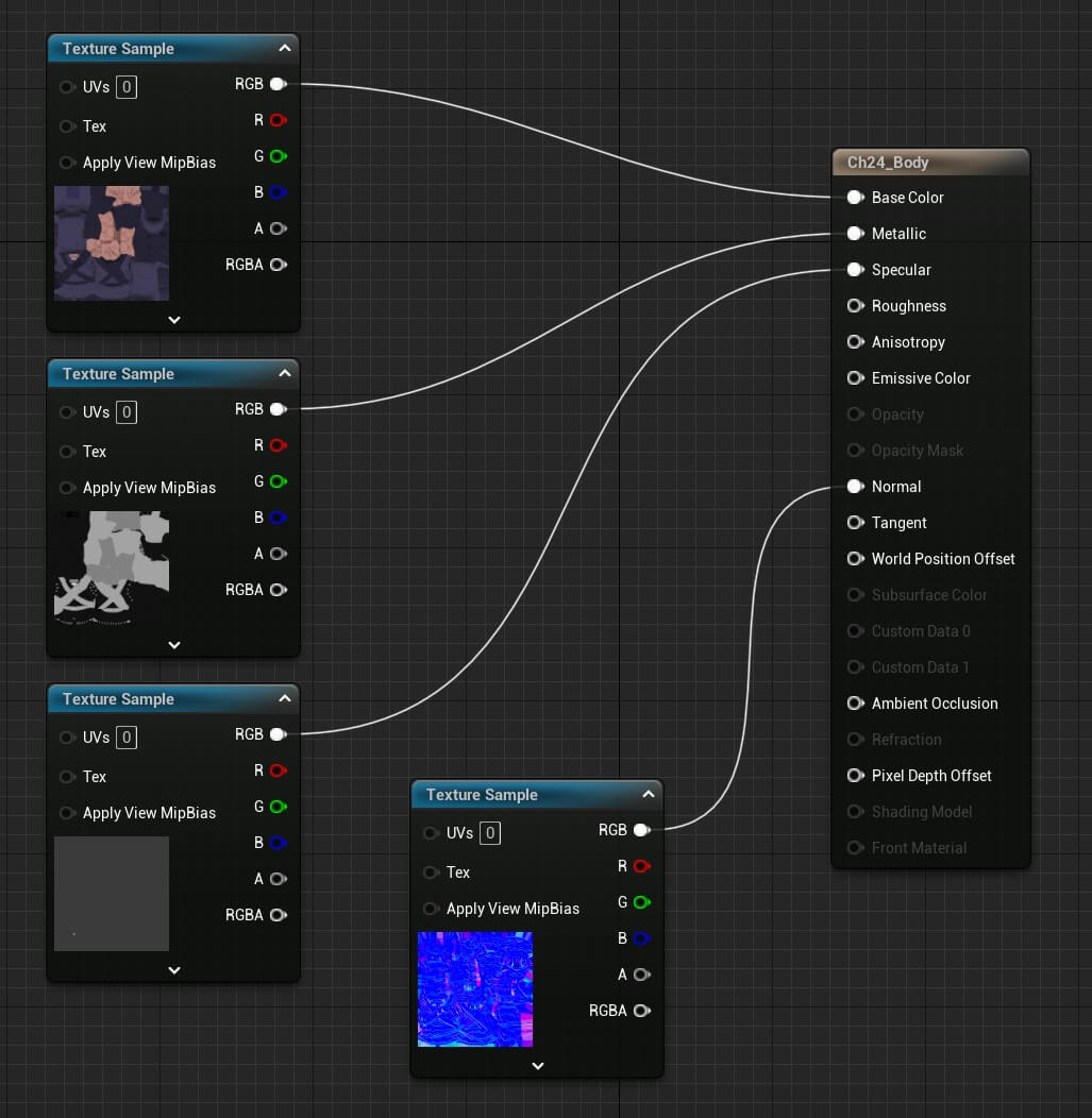 Materials Unreal - 50 - Ninja material