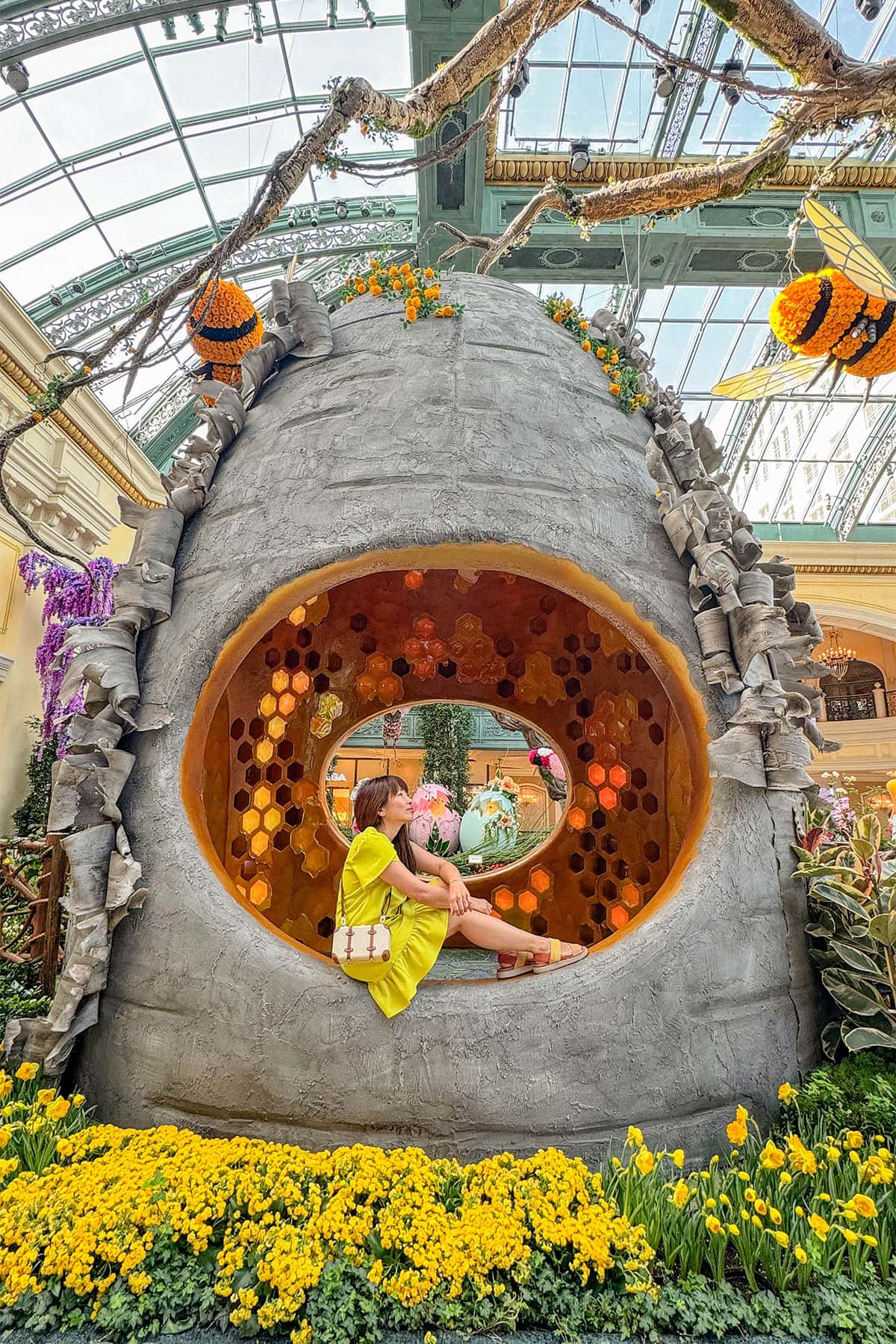 bellagio conservatory march 2025