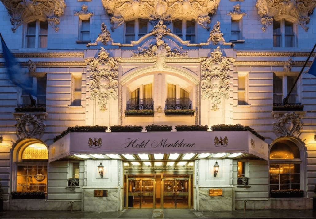 Exterior View of the Hotel Monteleone, New Orleans
