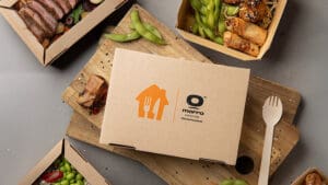 Just Eat Takeaway.com is expanding its push towards sustainable food delivery packaging by introducing a new range of plastic-free takeaway boxes across ten European markets, using a plant-based coating designed to replace conventional plastic linings.