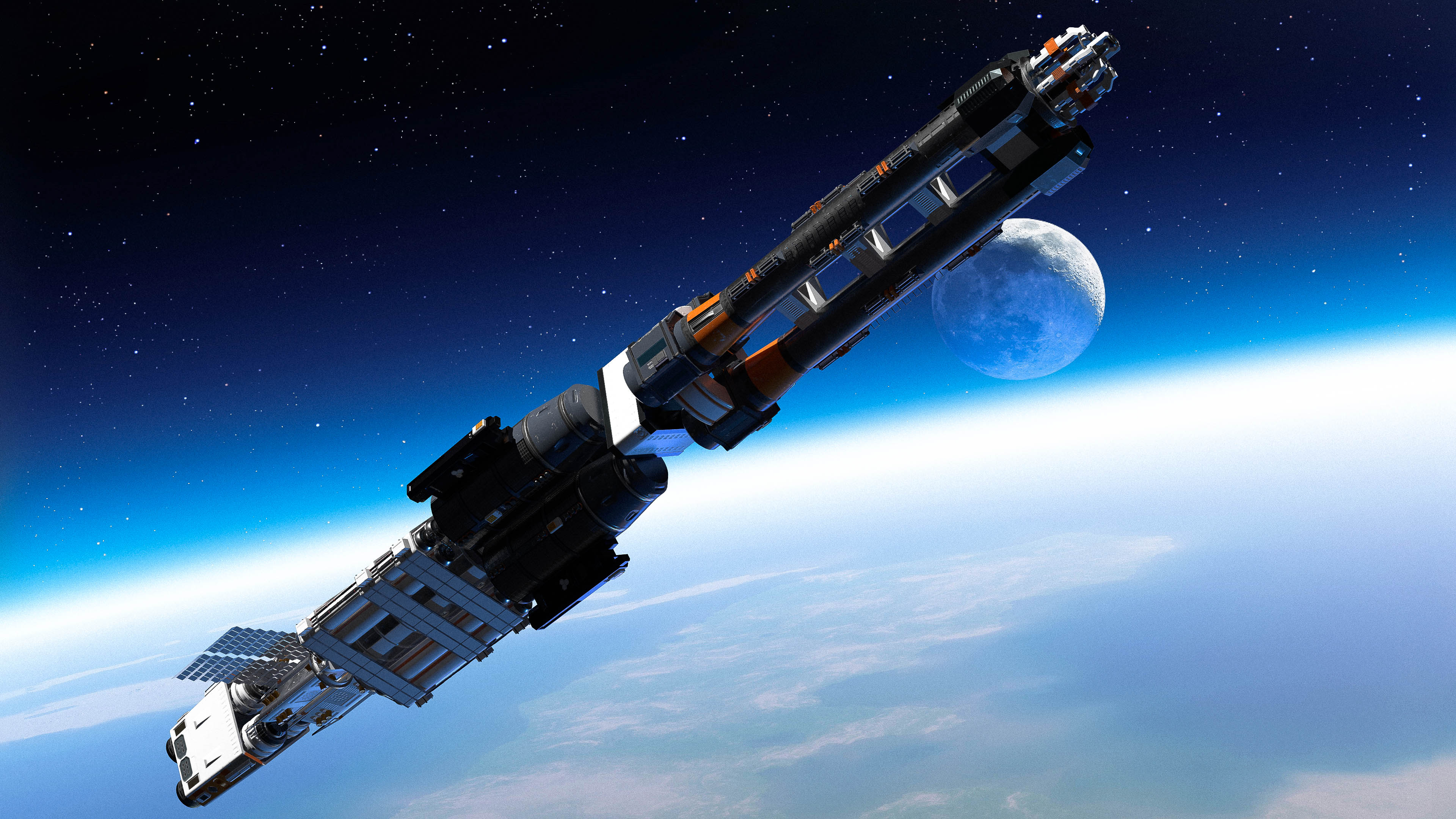 Terra Invicta ship artwork