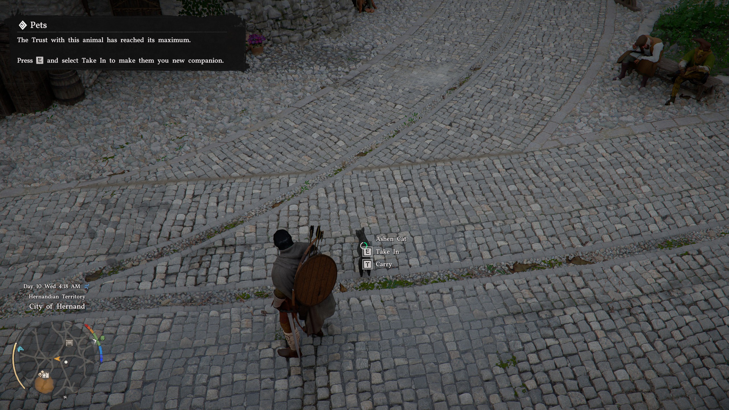 Crimson Desert pets - Take in