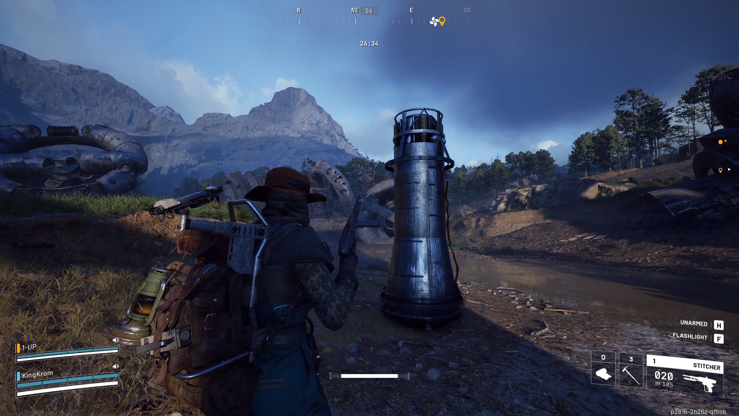 Arc Raider supply drop and a player