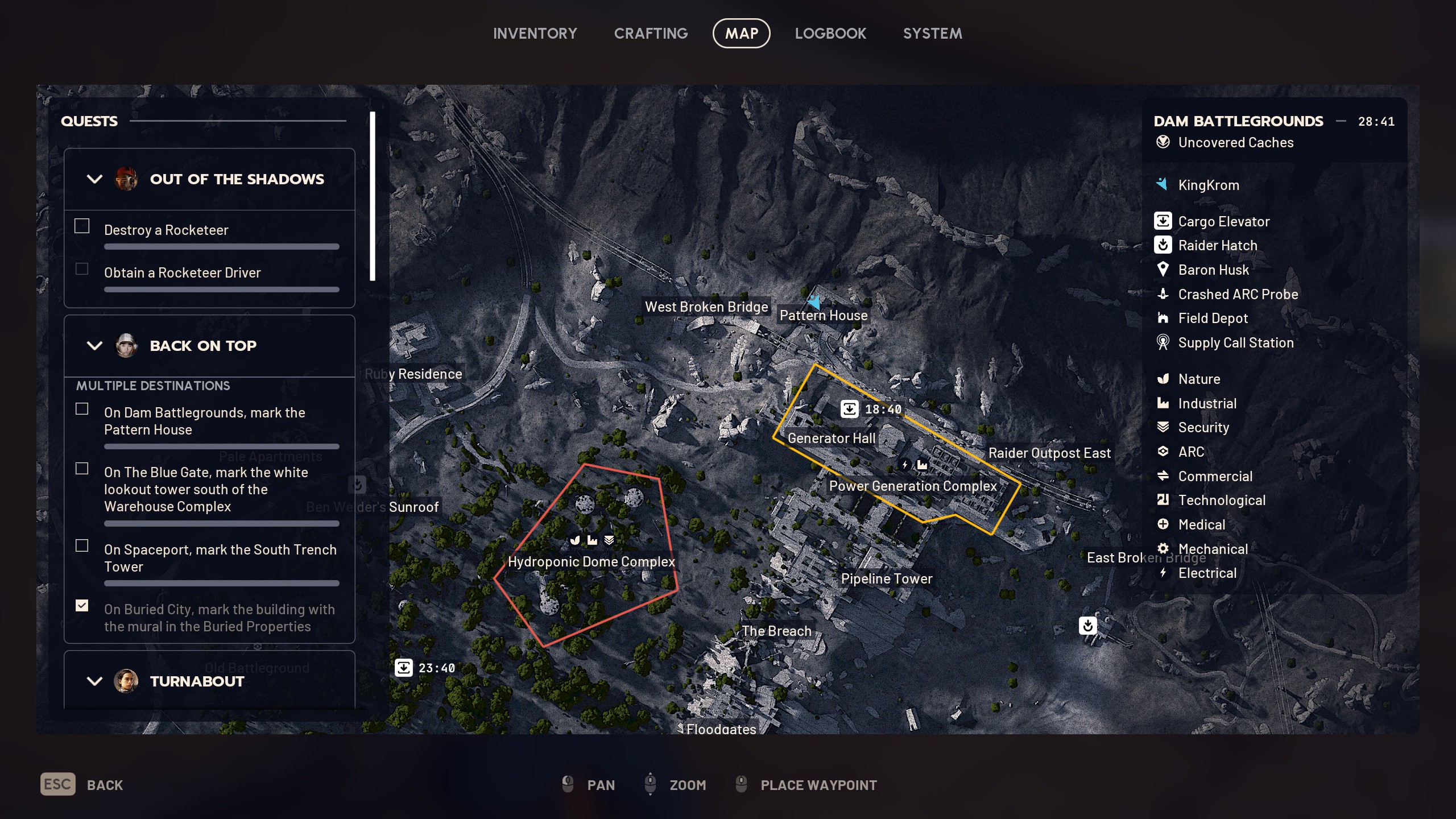 Arc Raiders Back on Top - Pattern House location