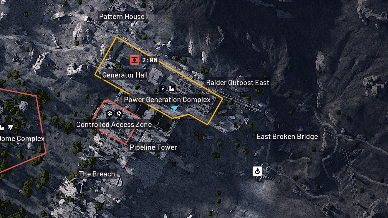 Arc Raiders Dam key locations - Power Generation Complex