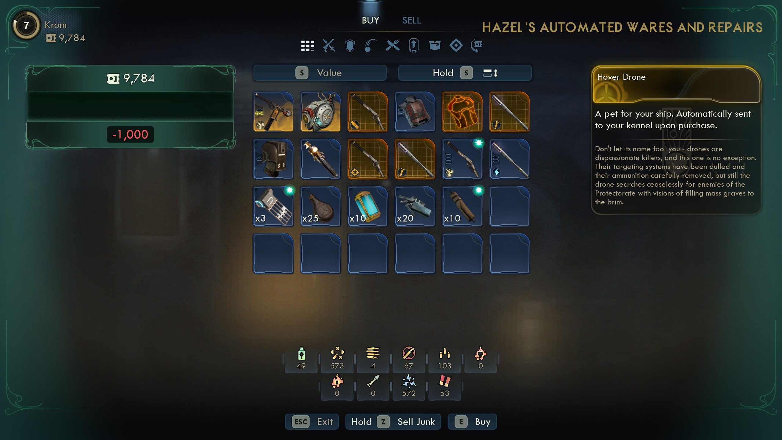 Outer Worlds 2 pet locations - Hover Drone