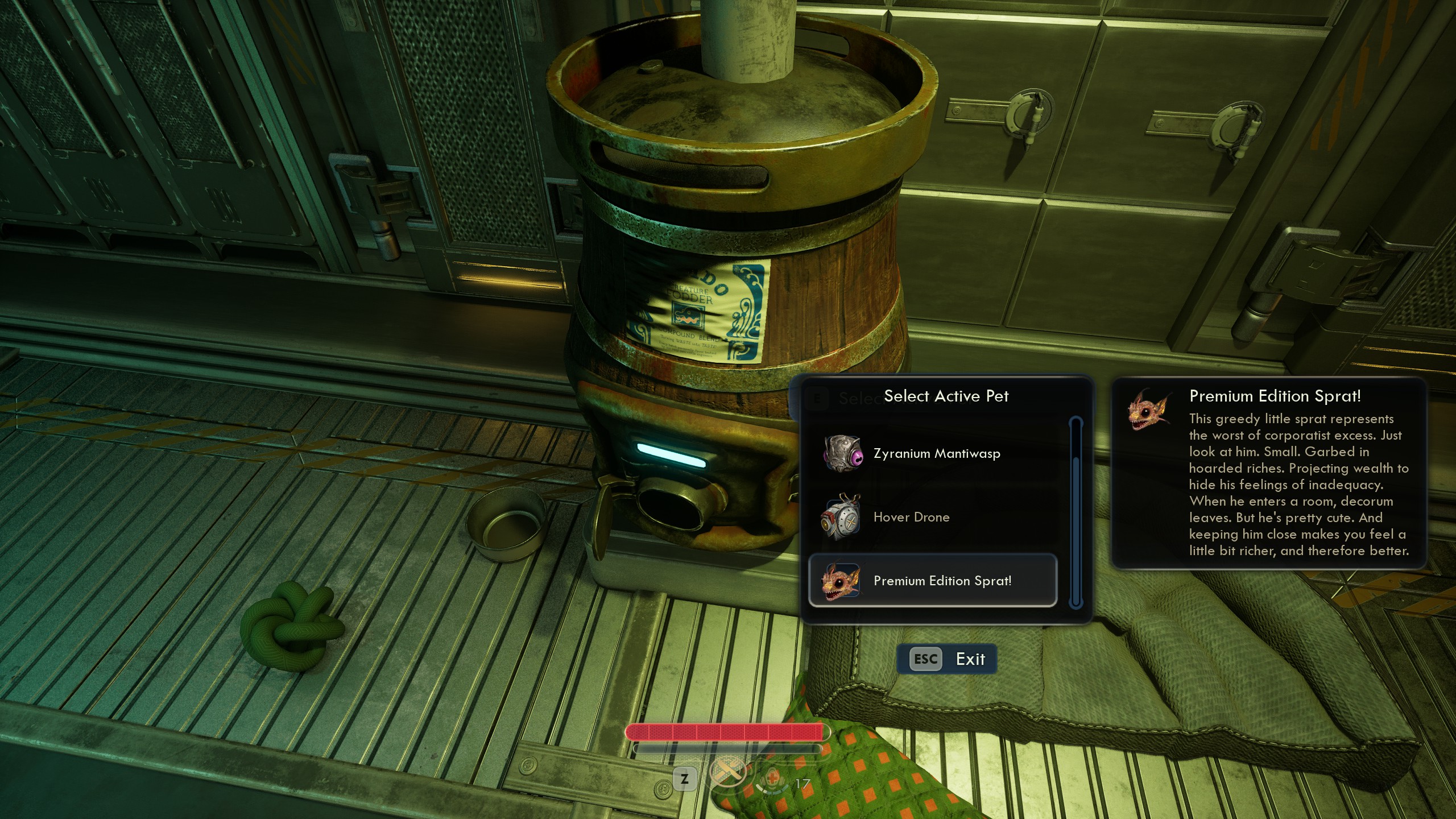 Outer Worlds 2 pet locations - Premium Edition Spratt