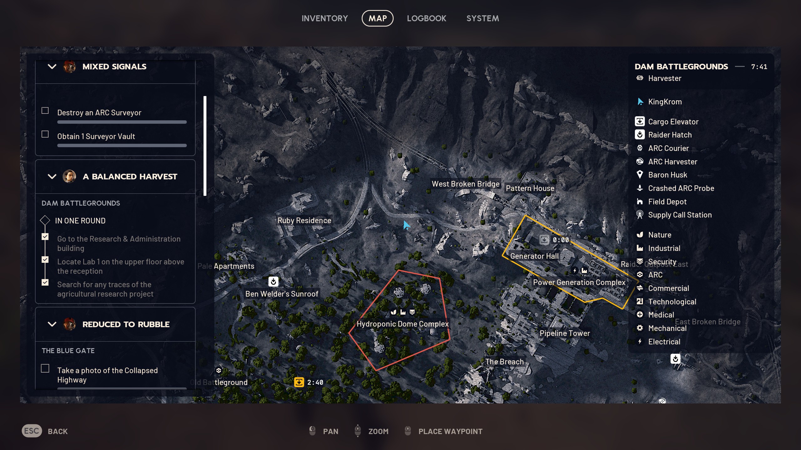 Arc Raiders Straight Record - EMP location