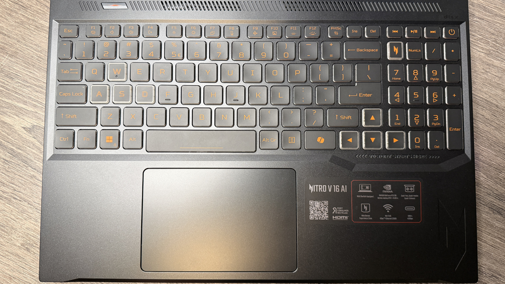 Acer Nitro V 16 AI gaming laptop