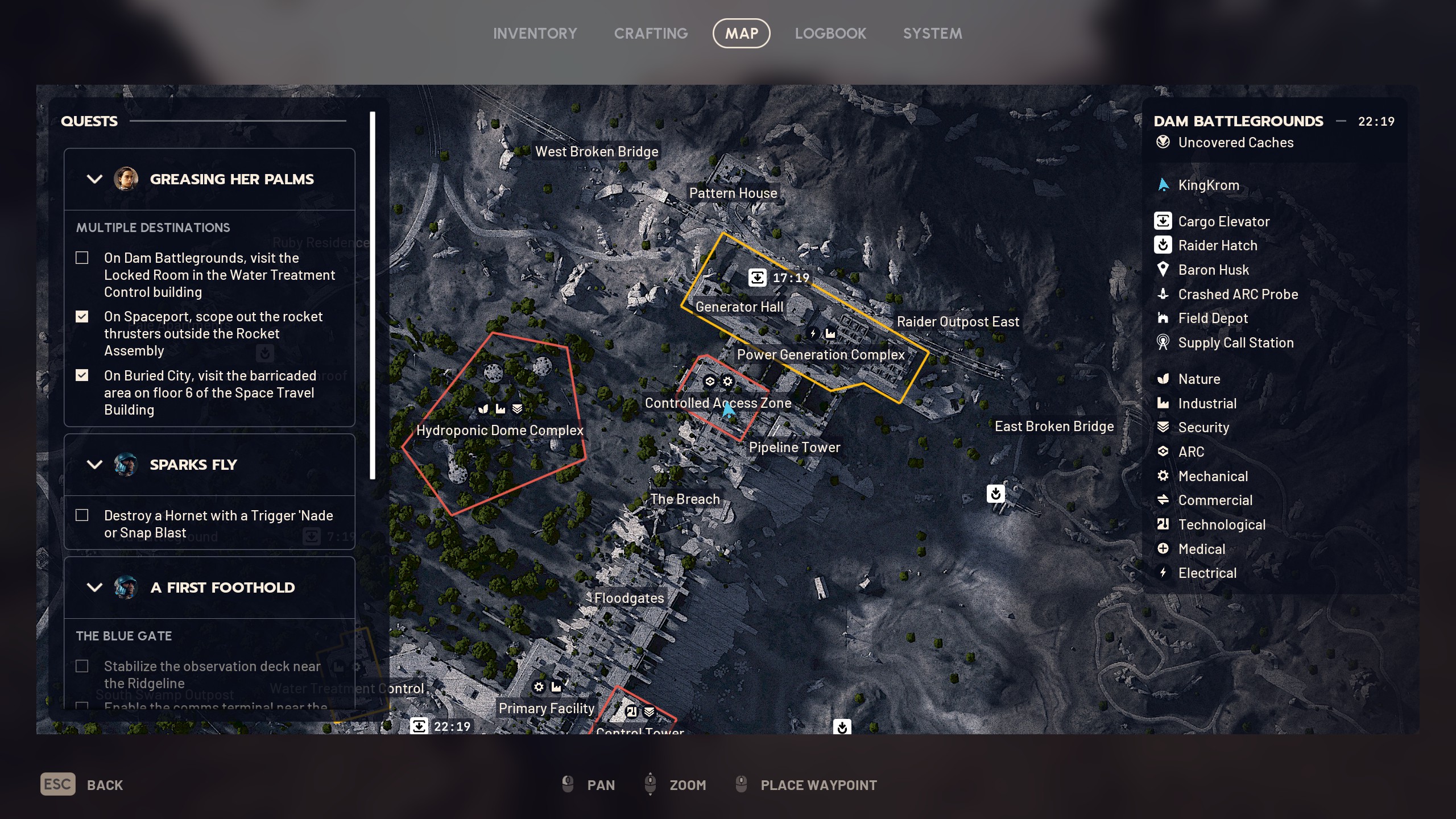 Arc Raiders A Rising Tide - Controlled Access Zone