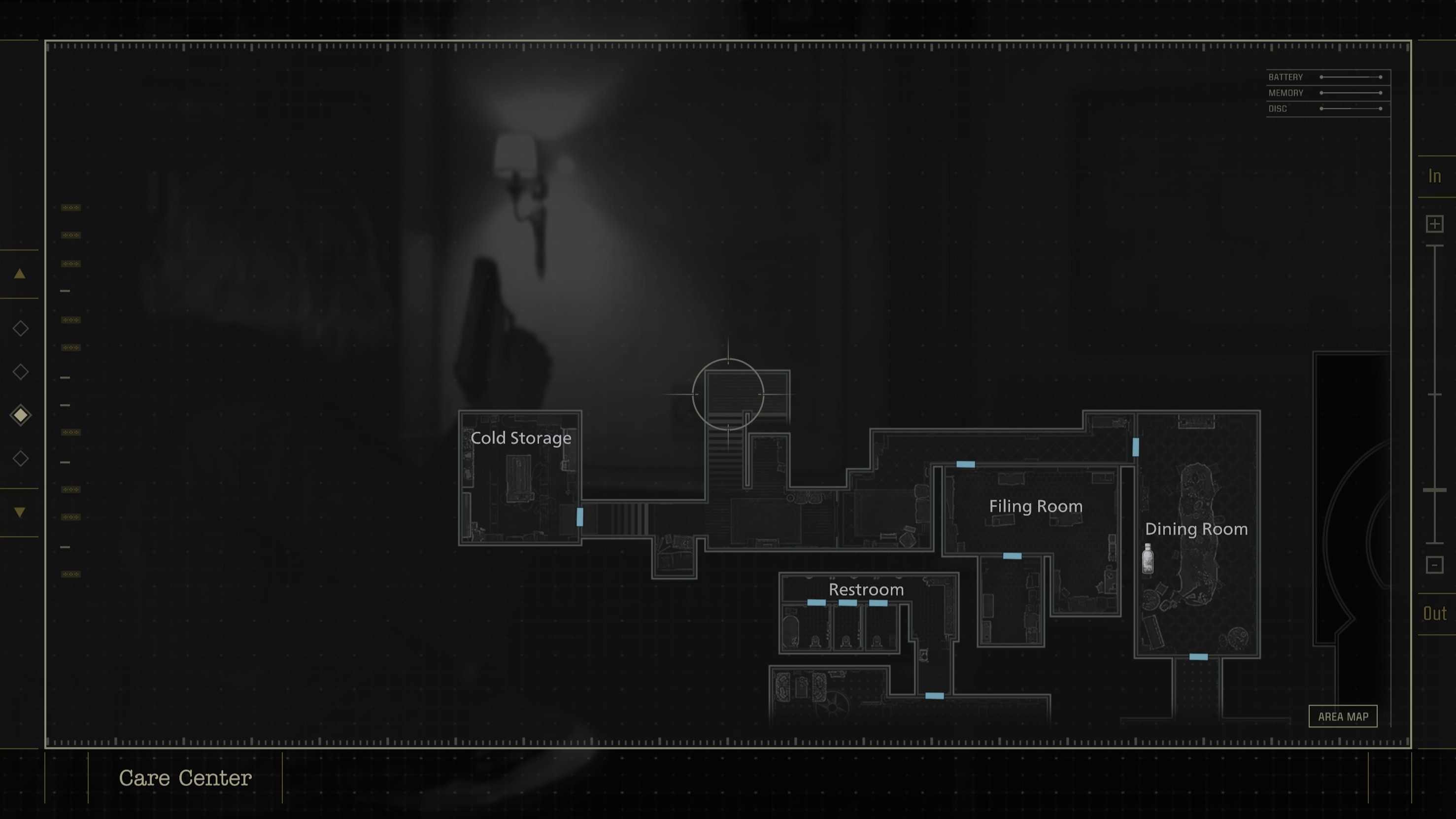 Resident Evil Requiem Victor's office staircase