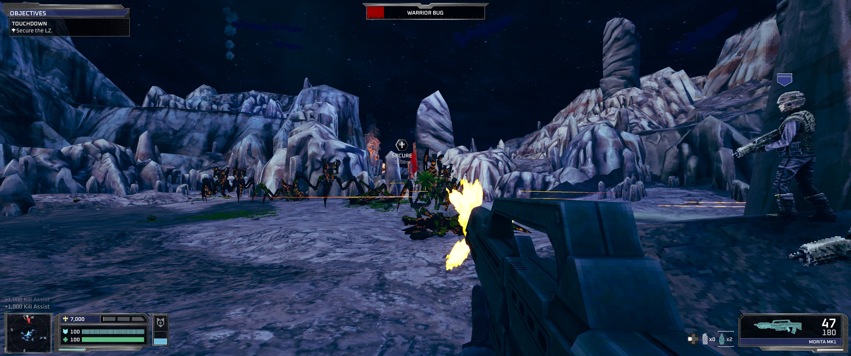 Starship Troopers: Ultimate Bug War screenshot