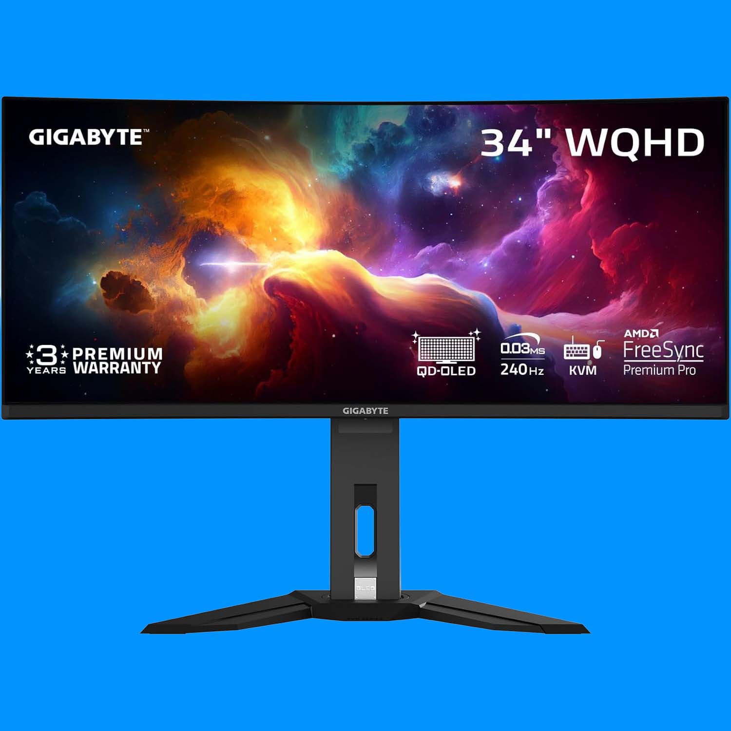 Gigabyte MO34WQC2 ultrawide gaming monitor