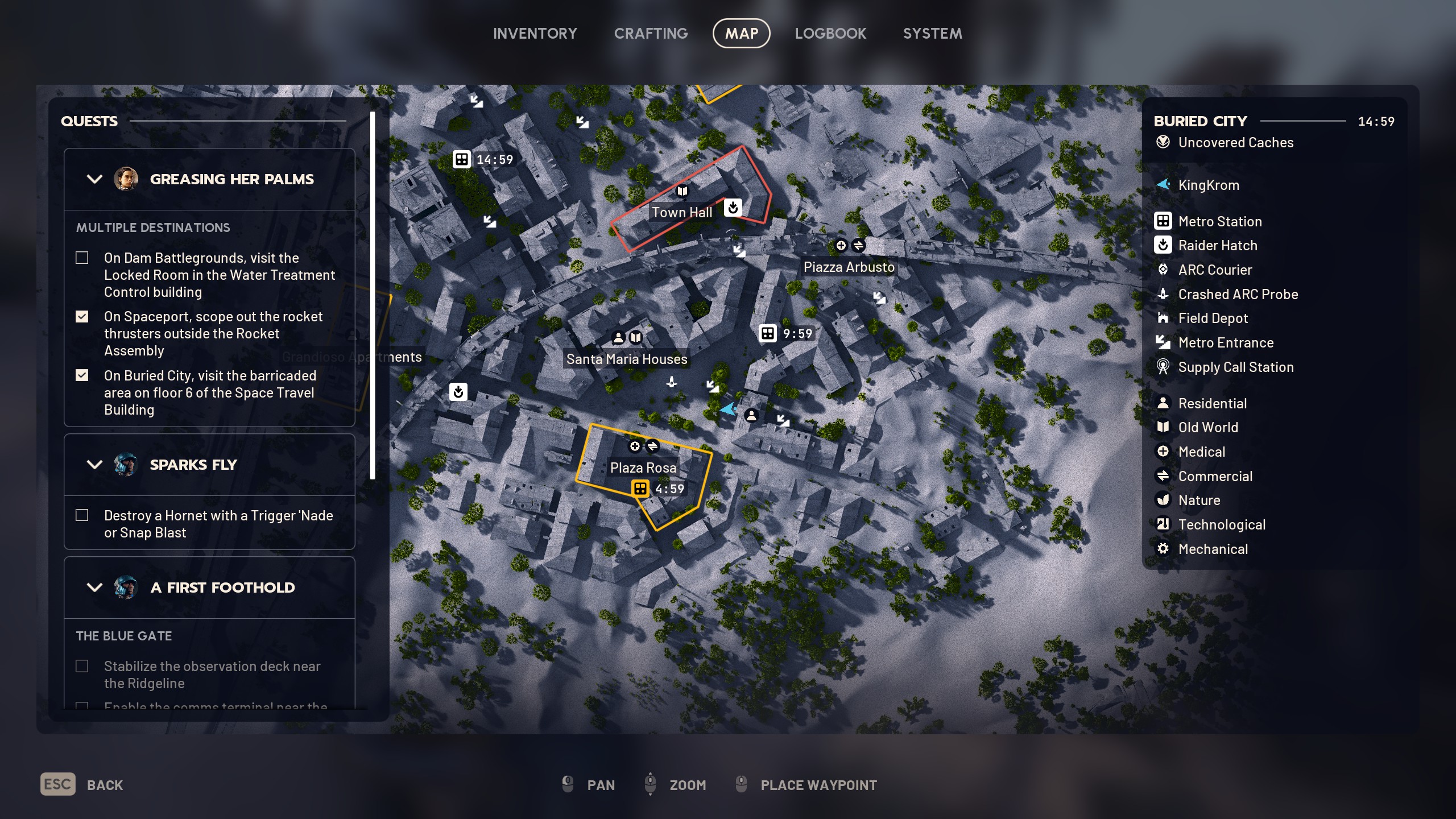 Arc Raiders Comet Igniter - Comet location