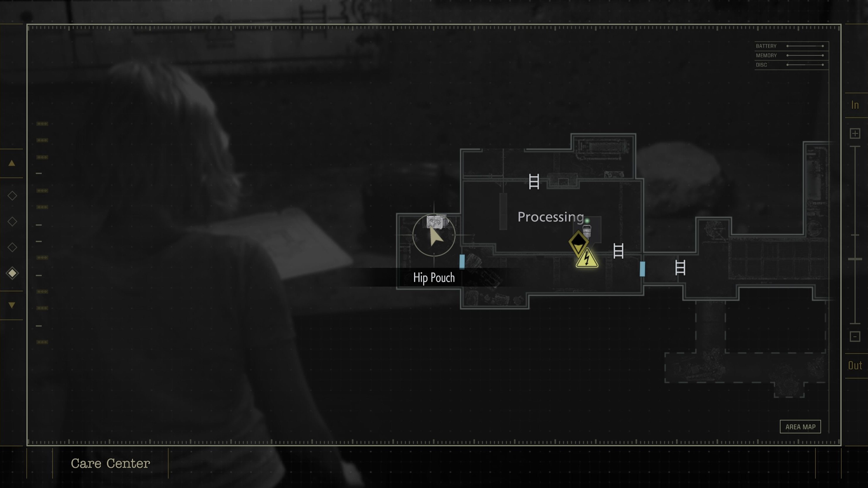 Resident Evil Requiem inventory - Basement Hip Pouch