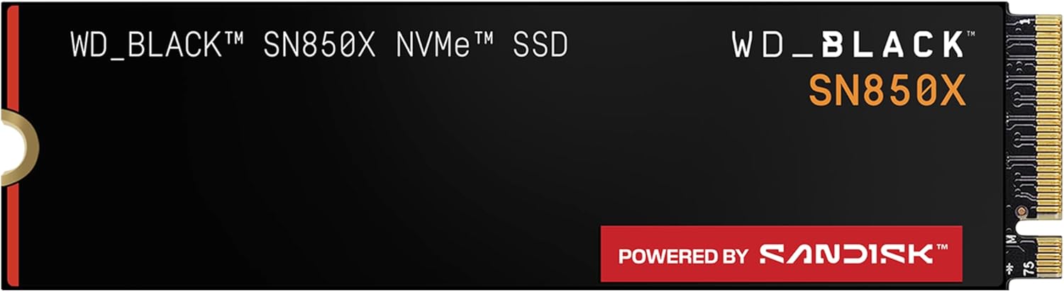 WD_BLACK 2TB SN850X 2 TB SSD