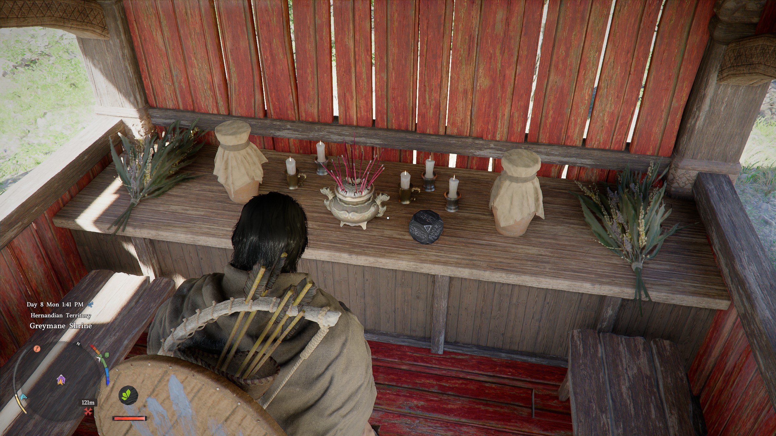 Crimson Desert Sealed Abyss Artifact in shrine