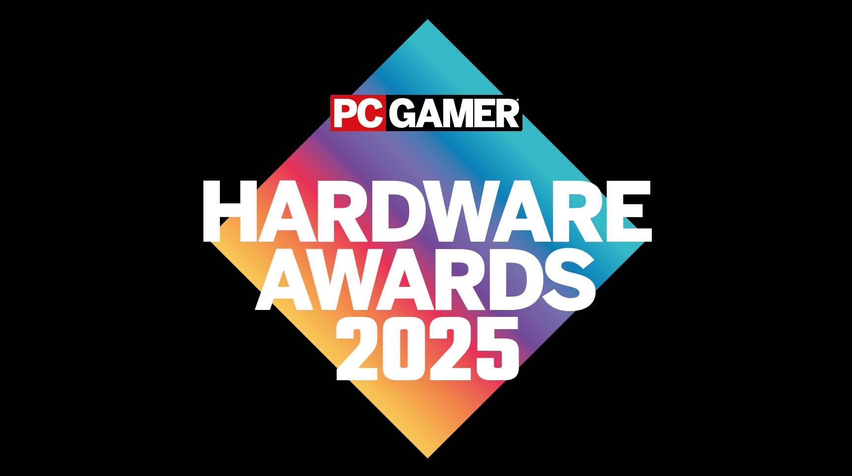 A PC Gamer Hardware Awards 2025 logo