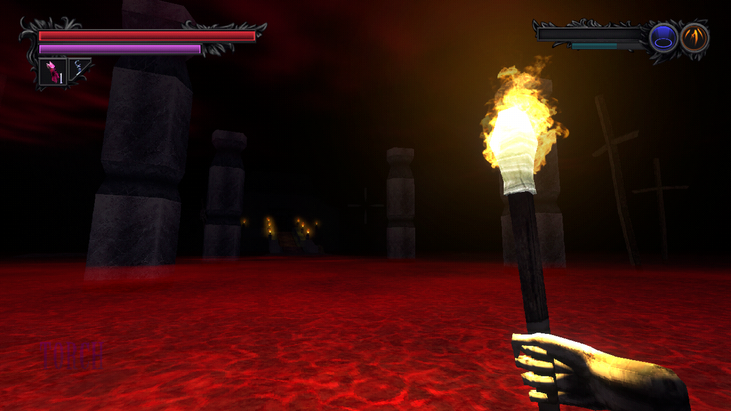 Lunacid, a King's Field-style dungeon crawler RPG