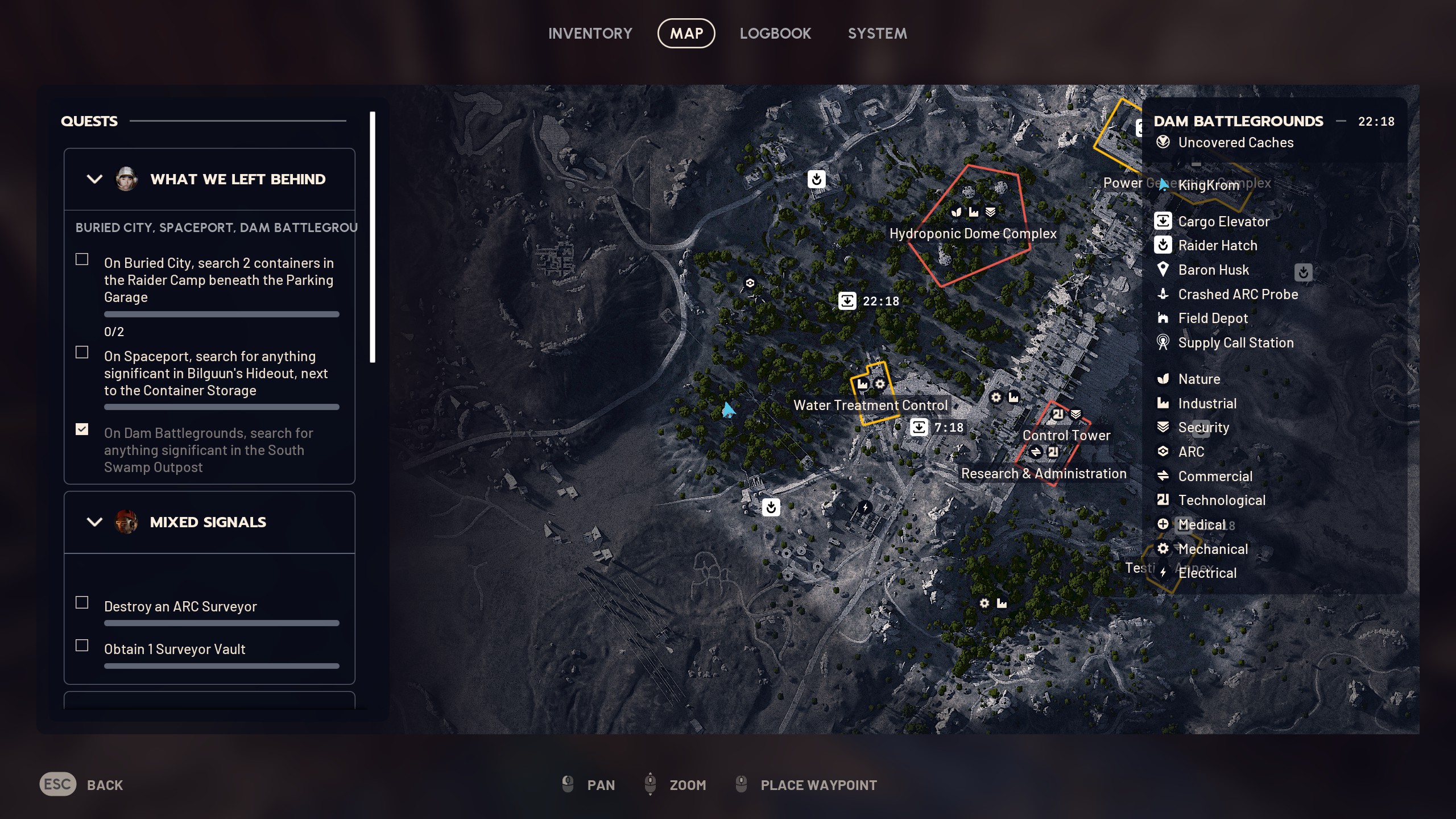 Arc Raiders What We Left Behind - South Swamp Outpost