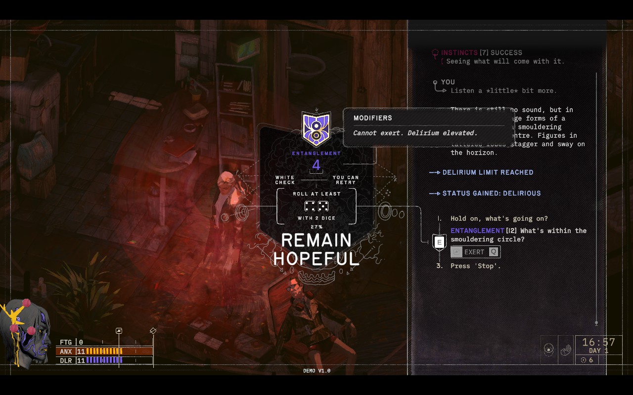 Attempting a skillcheck.