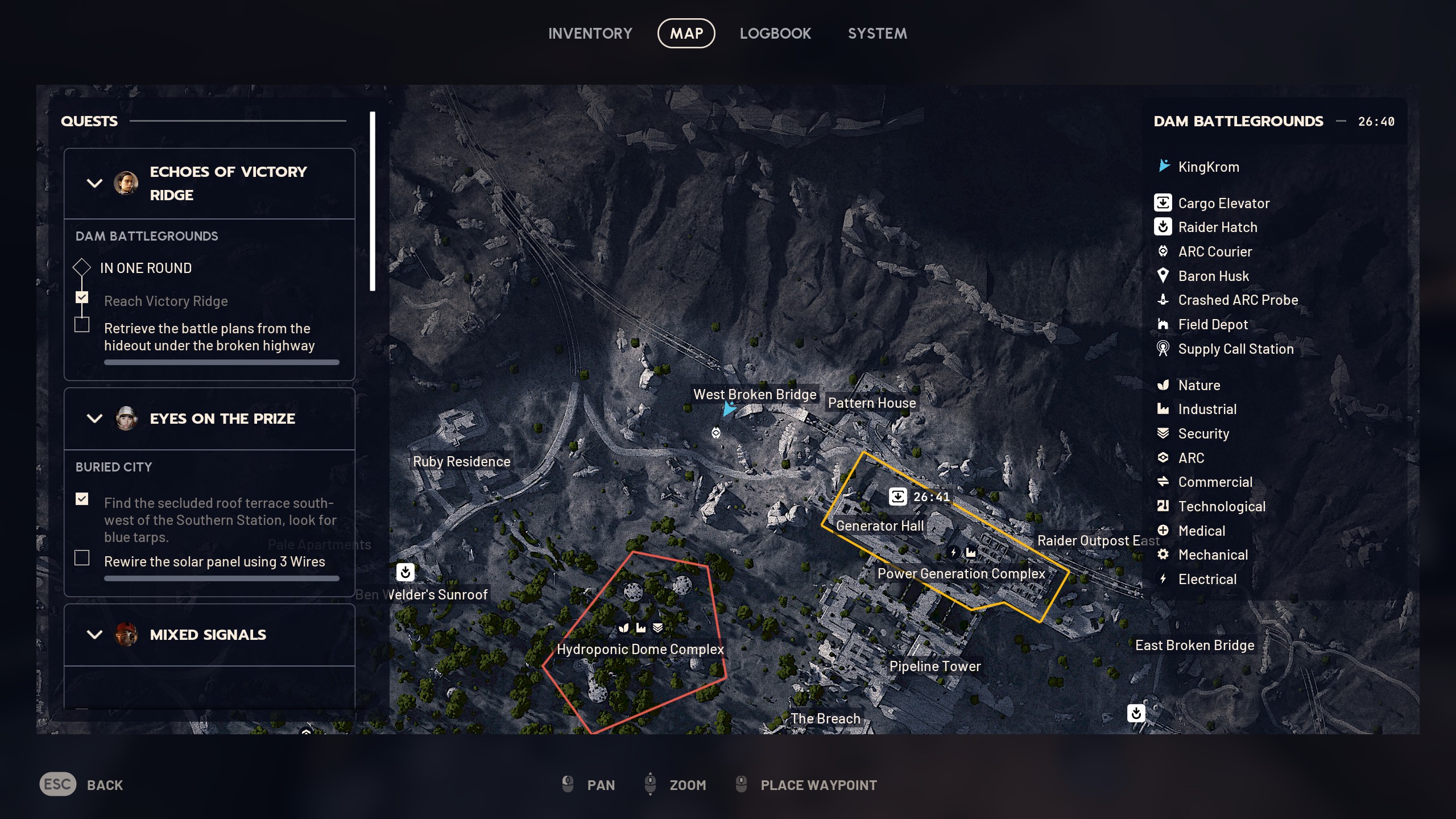 Arc Raiders Echoes of Victory Ridge location