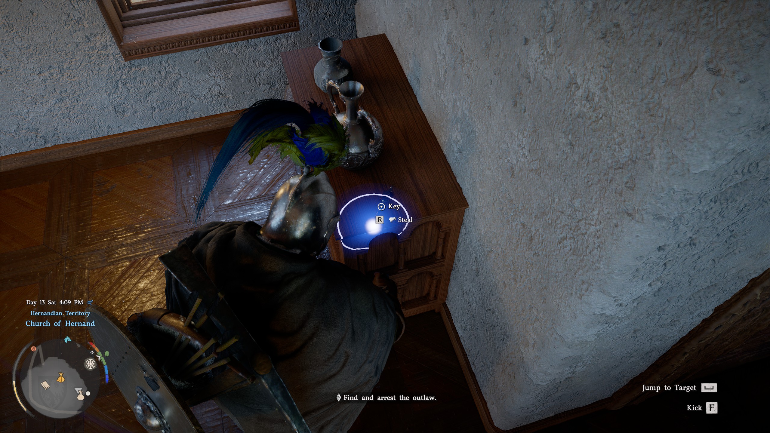 Crimson Desert key on table