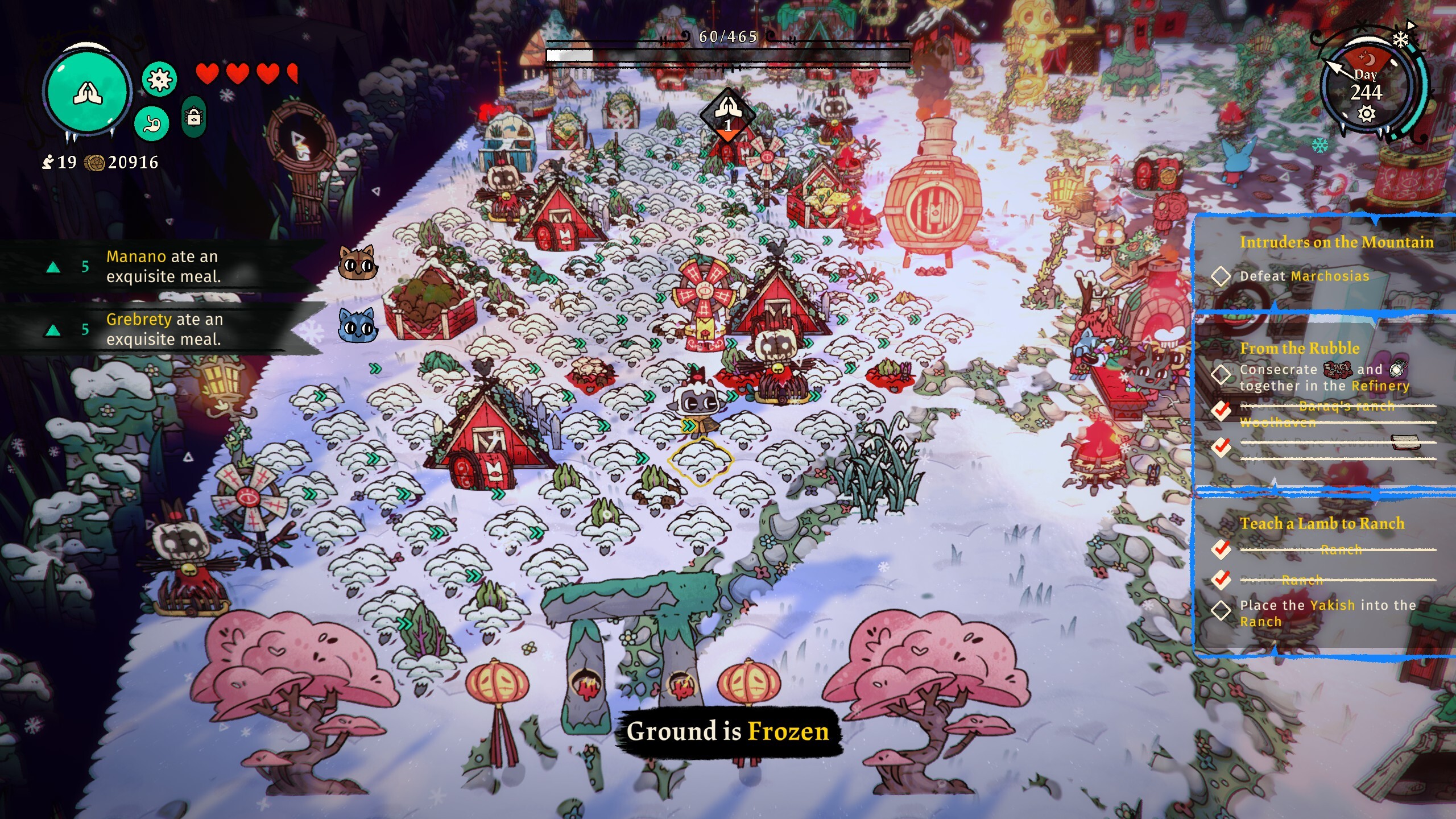 Cult of the Lamb Woolhaven screenshots