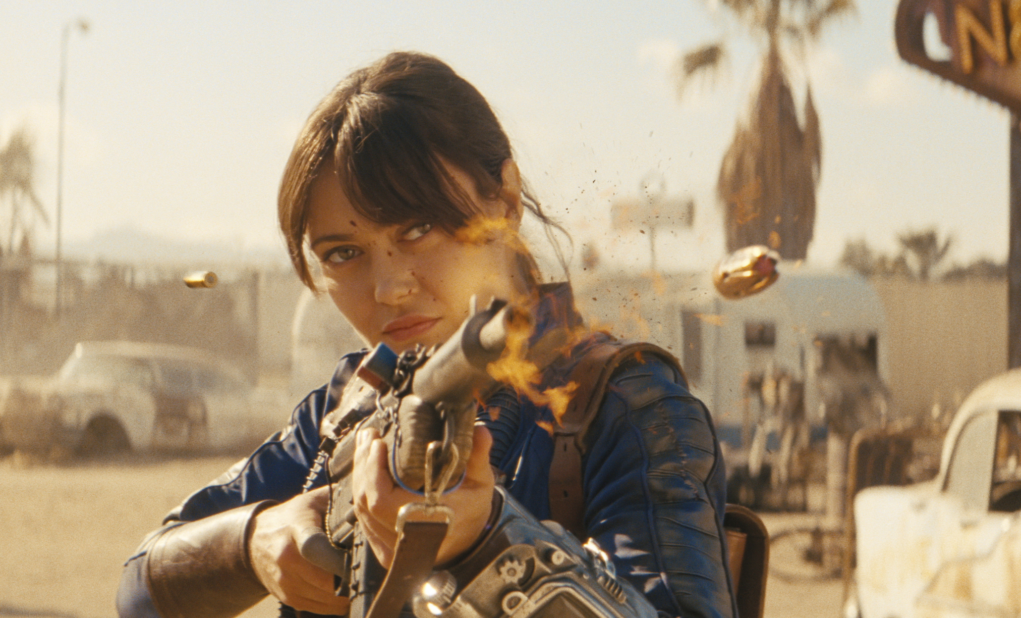 Ella Purnell (Lucy MacLean) in FALLOUT SEASON 2 Courtesy of Prime © Amazon Content Services LLC