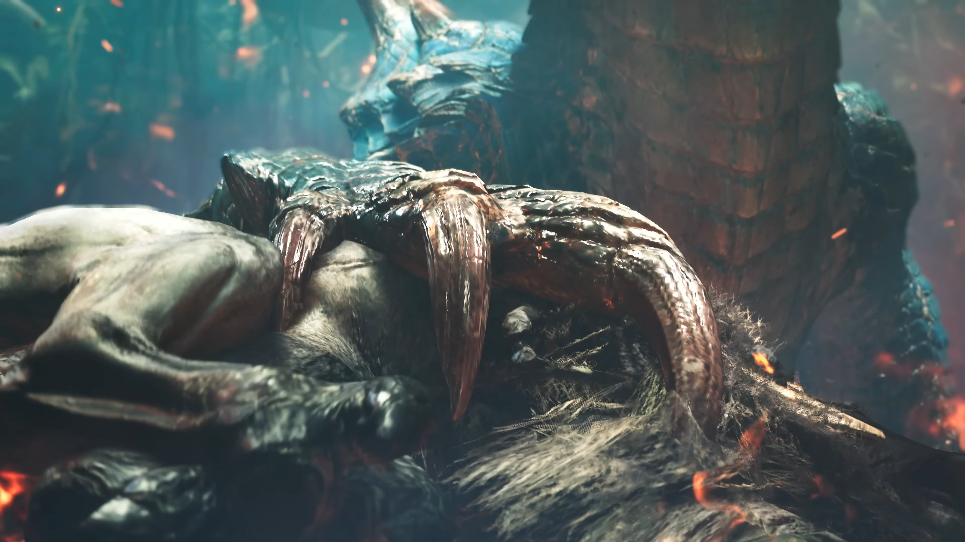 A teaser shot of what is almost certainly Lagiacrus.