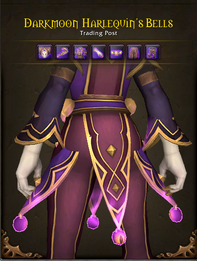 Several examples of items clipping in World of Warcraft: Midnight.