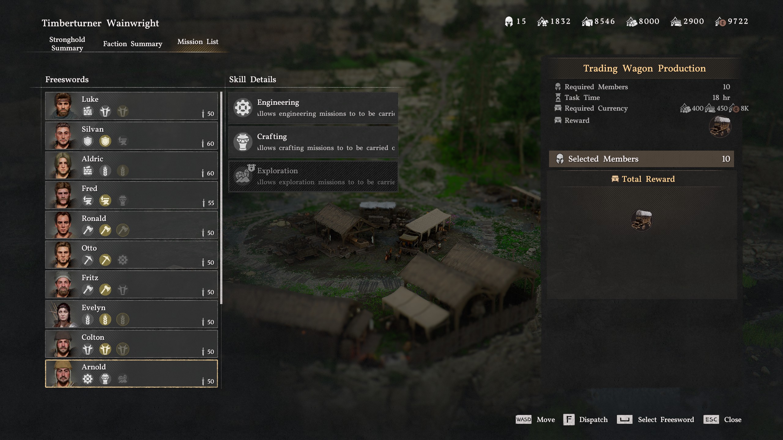 Crimson Desert trade - Arnold