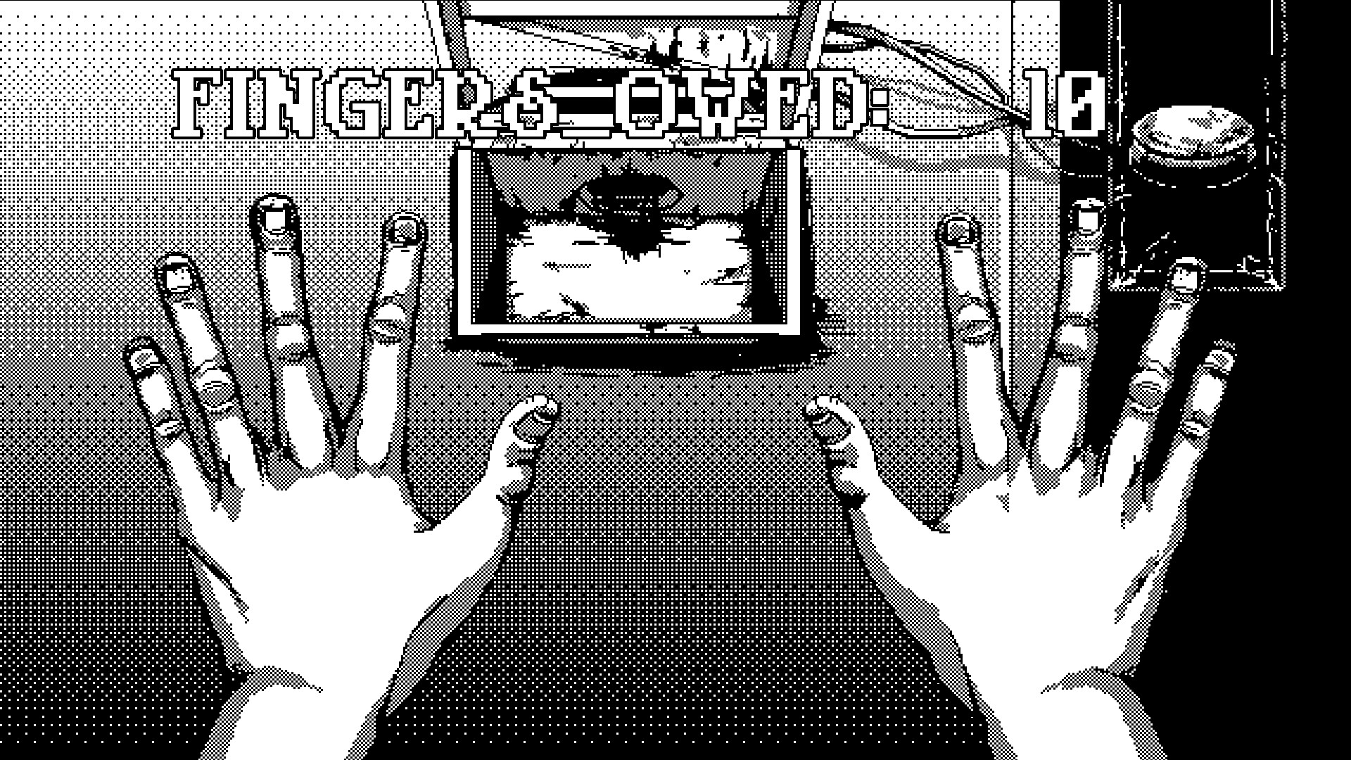 Cutting off your fingers with a tiny guillotine in Dead Finger Dice.