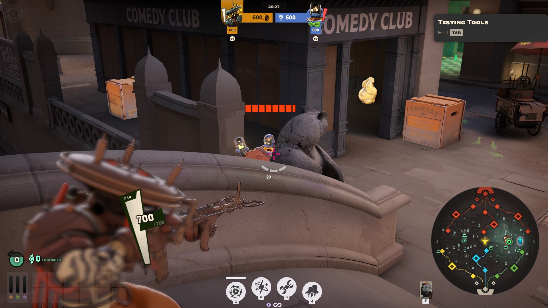 Third person shooter MOBA Deadlock