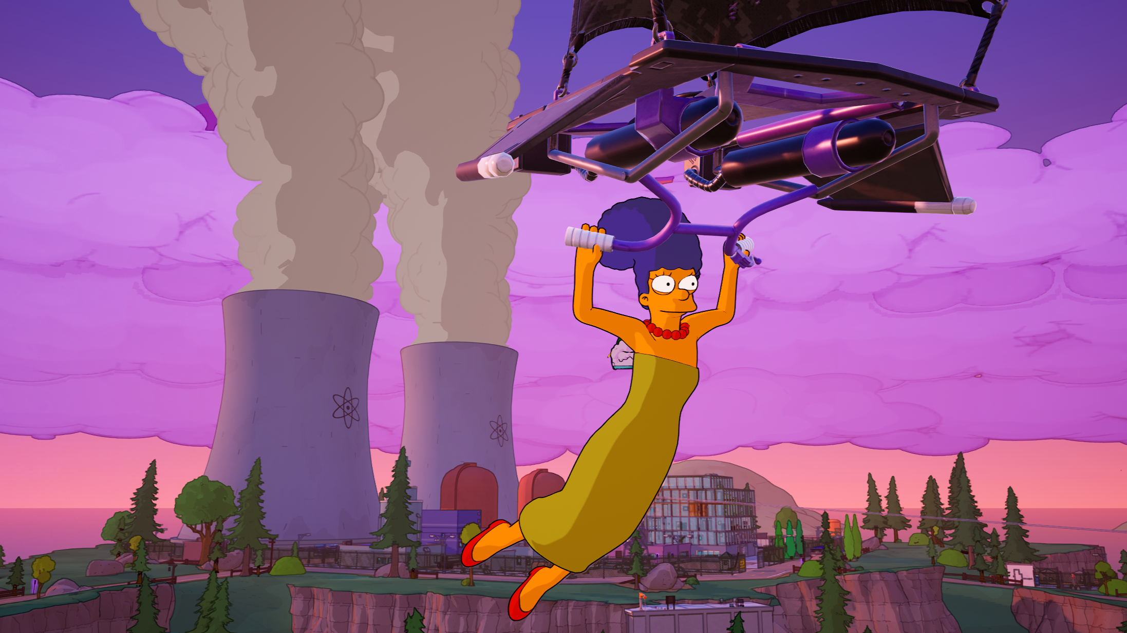 Fortnite Simpsons season best drop spots and important POIs