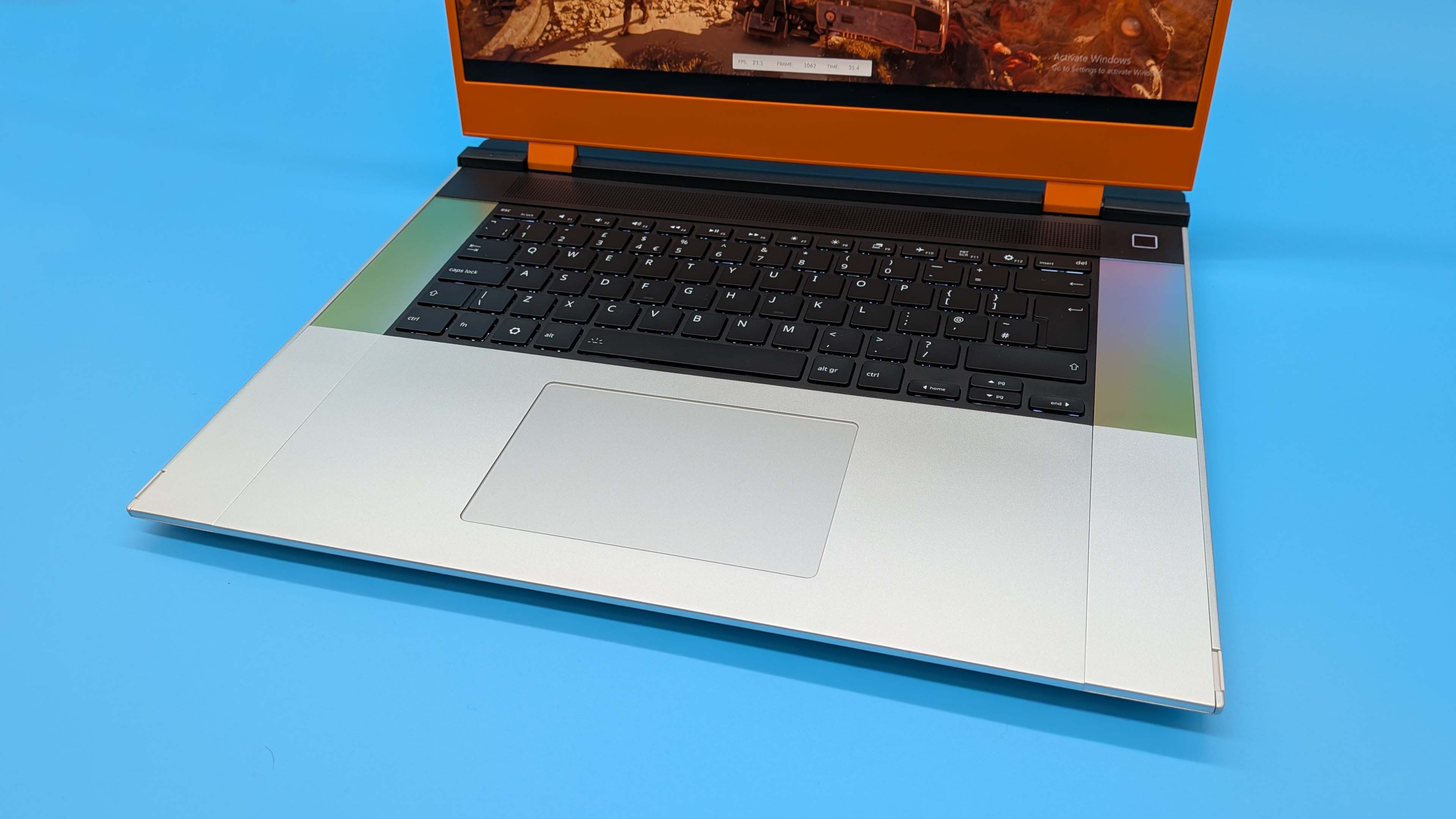 Framework 16 gaming laptop with the RTX 5070 mobile GPU upgrade module