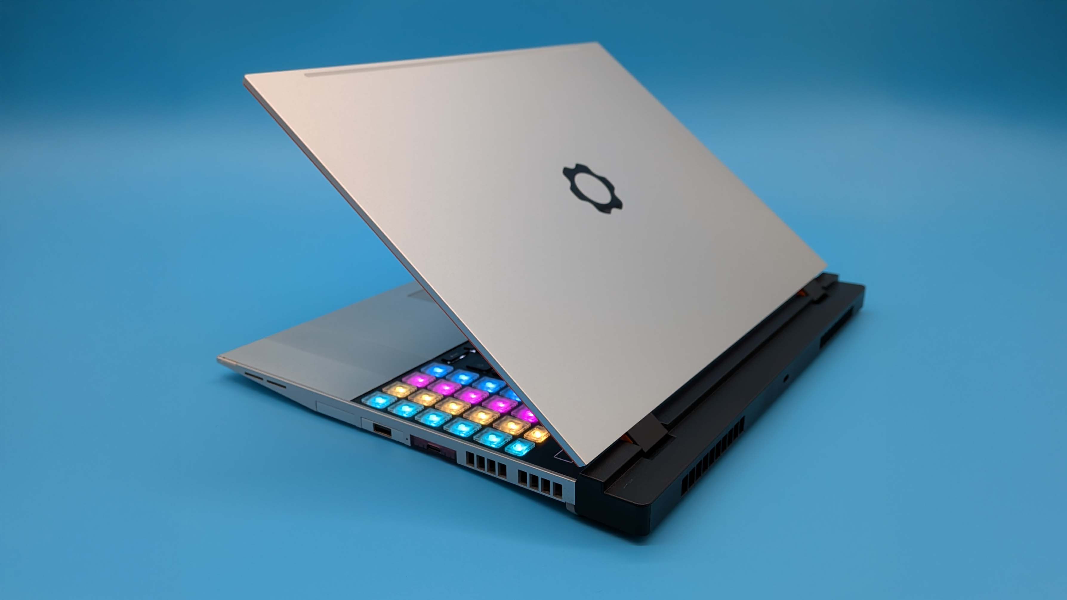 Framework 16 gaming laptop with the RTX 5070 mobile GPU upgrade module