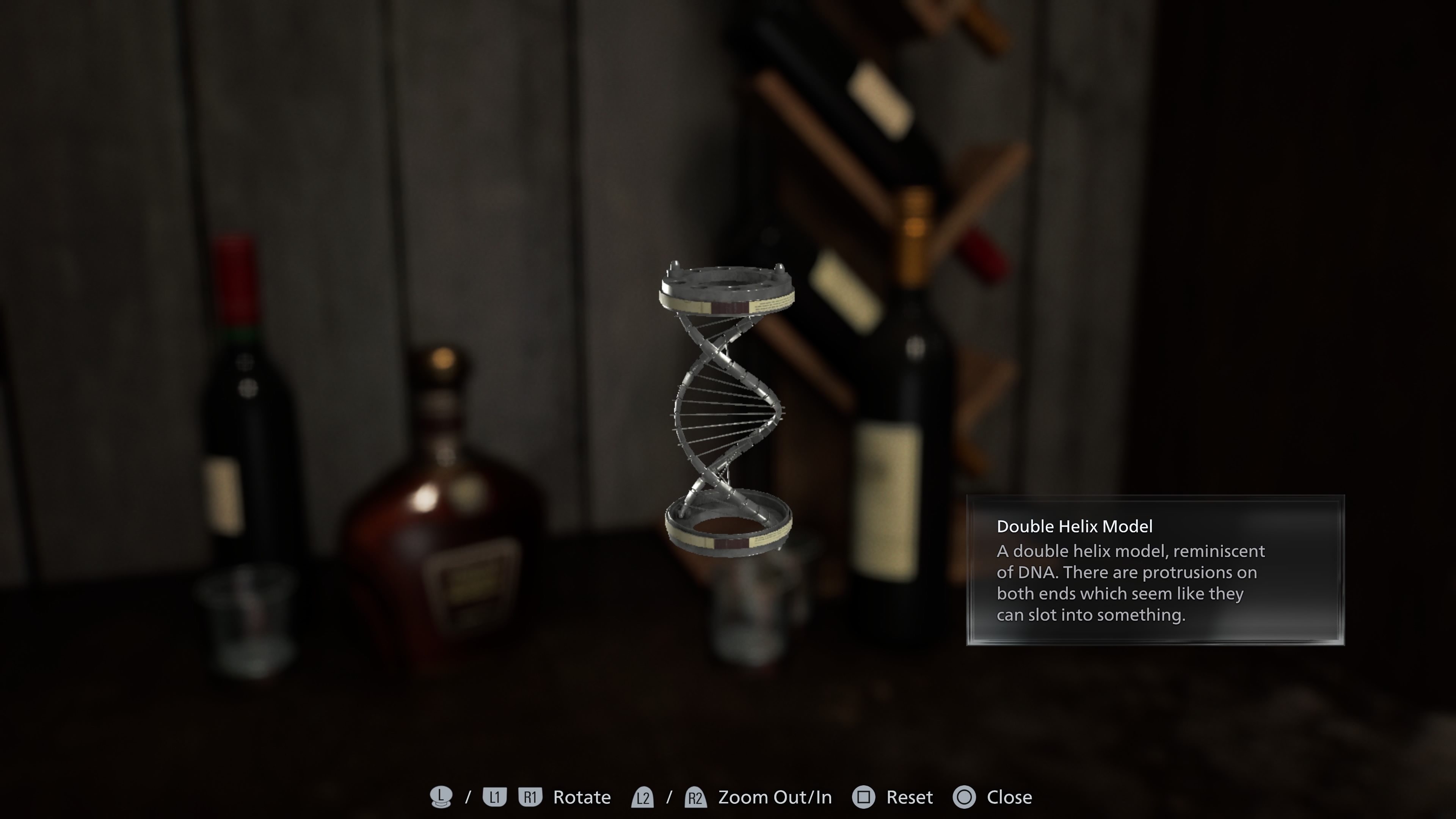 Resident Evil Requiem helicopter key - Helix model