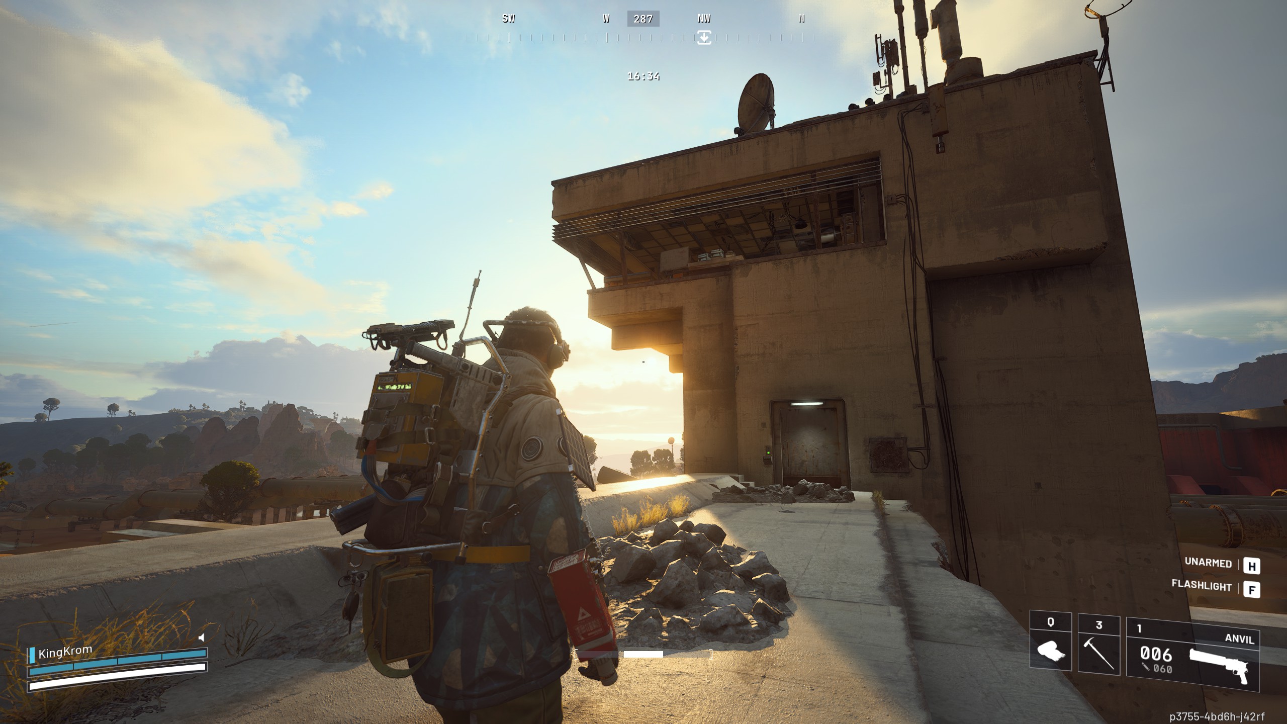 Arc Raiders Waking the Grid - Guard Tower with sun