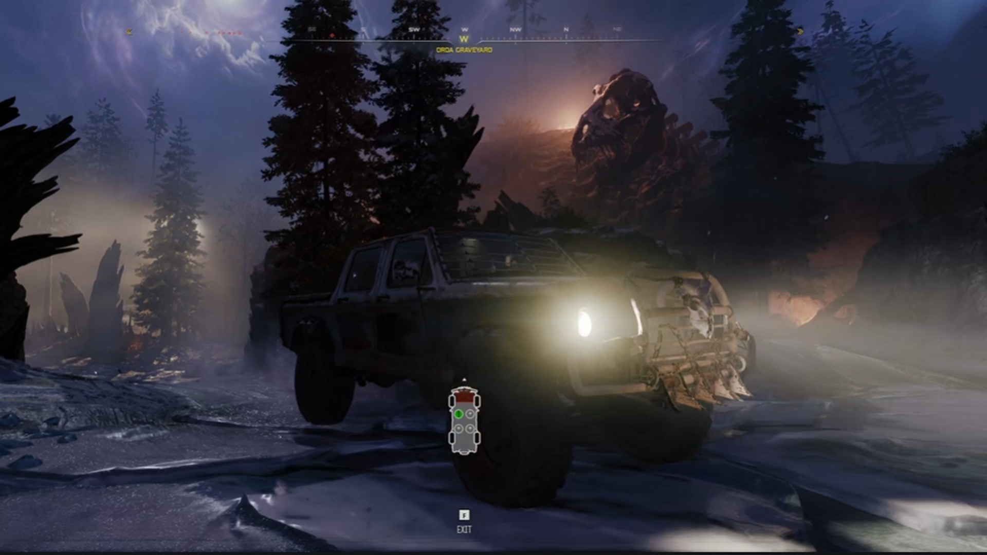 Black Ops 7 Ashes of the Damned - Nightbird Key location