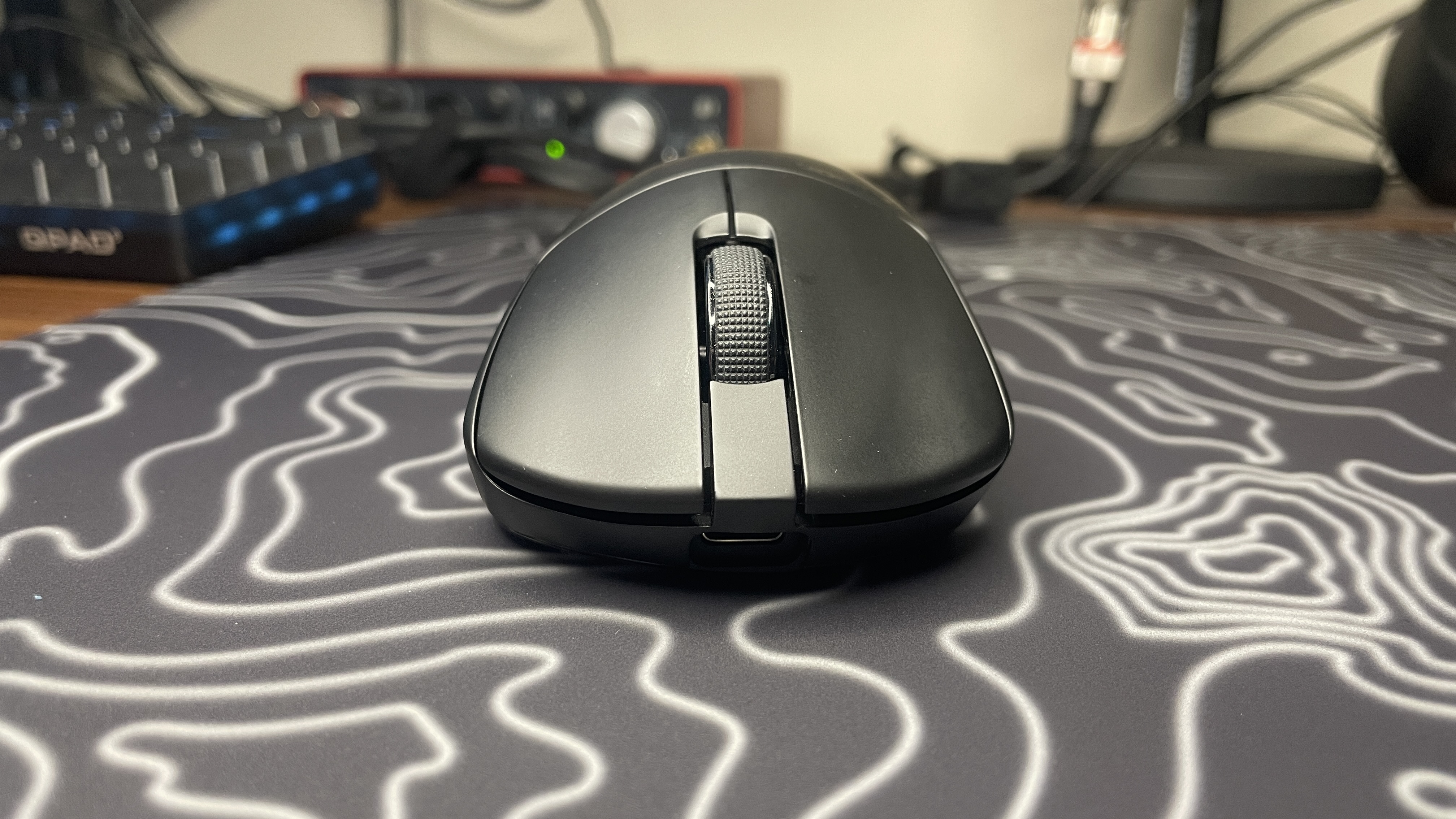 A Pulsar X3 CrazyLight Mini gaming mouse.