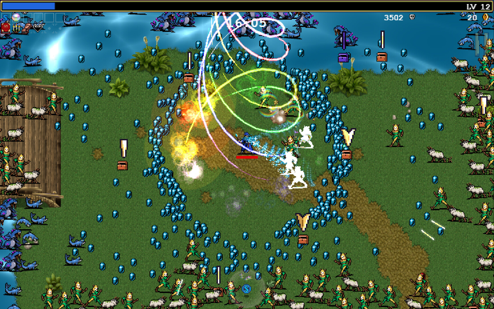 Tides of the Foscari gameplay in verdant green environment