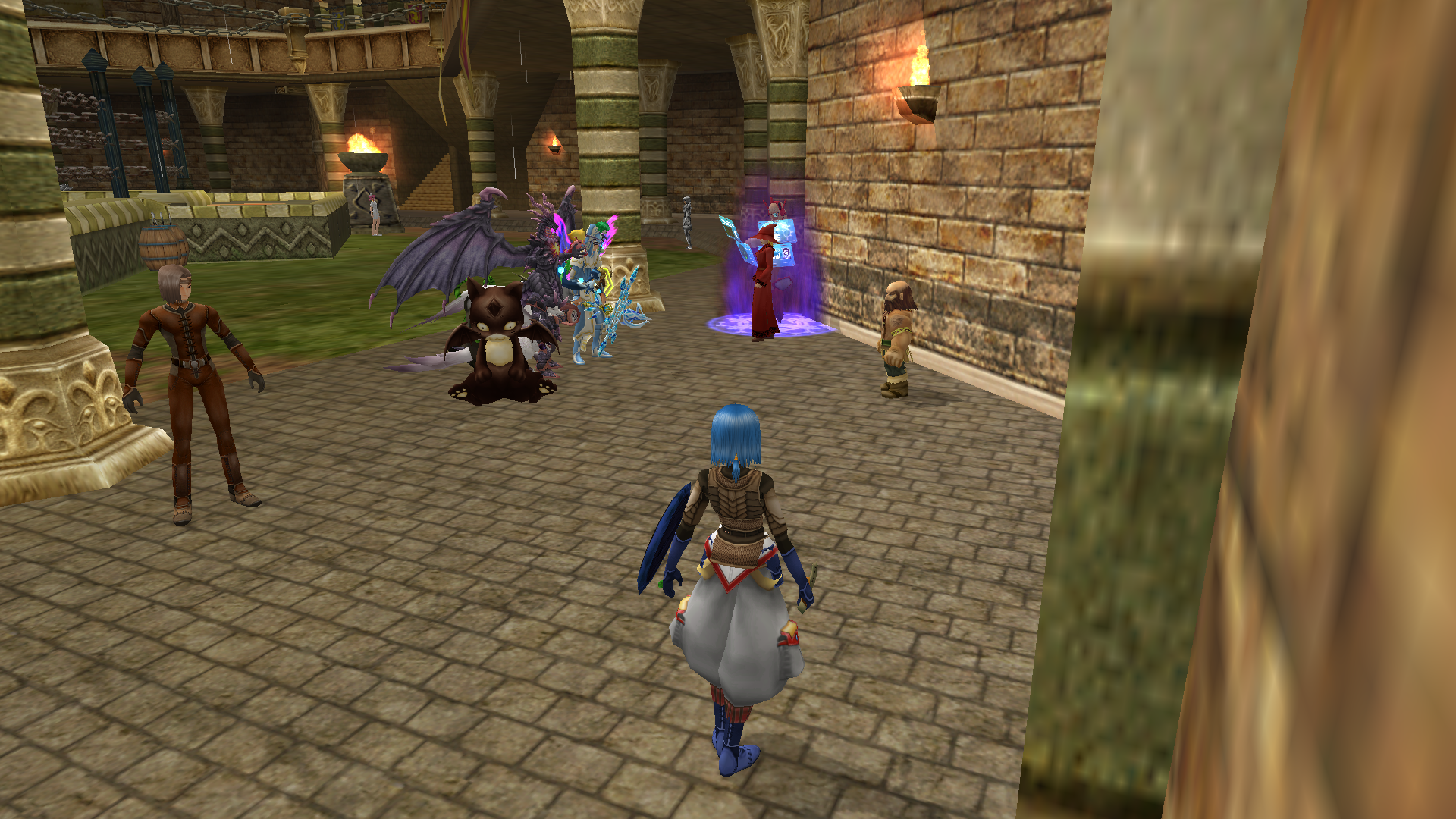 Master of Epic, an early 2000s Hudson Soft fantasy MMO