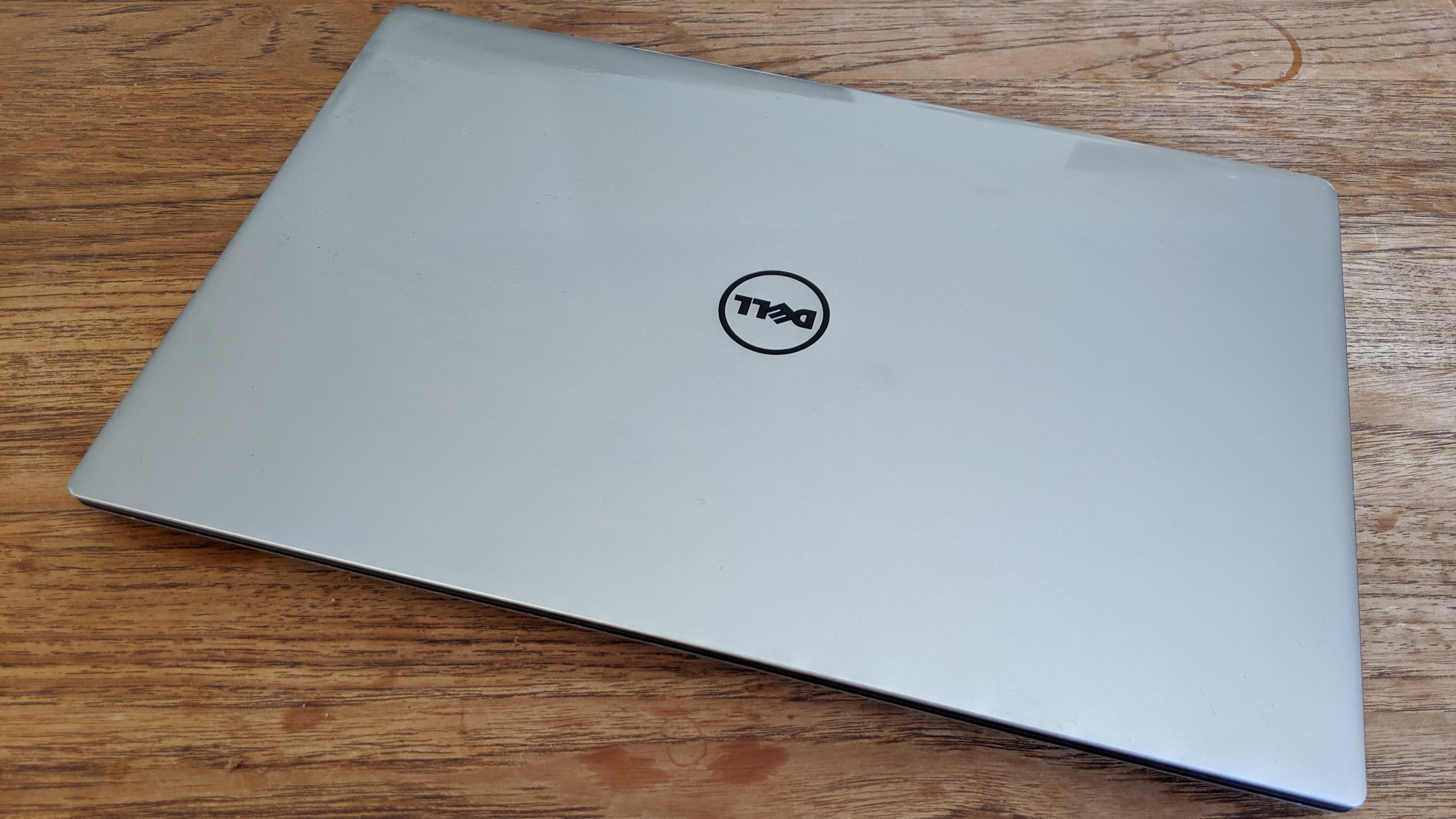 Dell XPS 13 laptop with lid closed