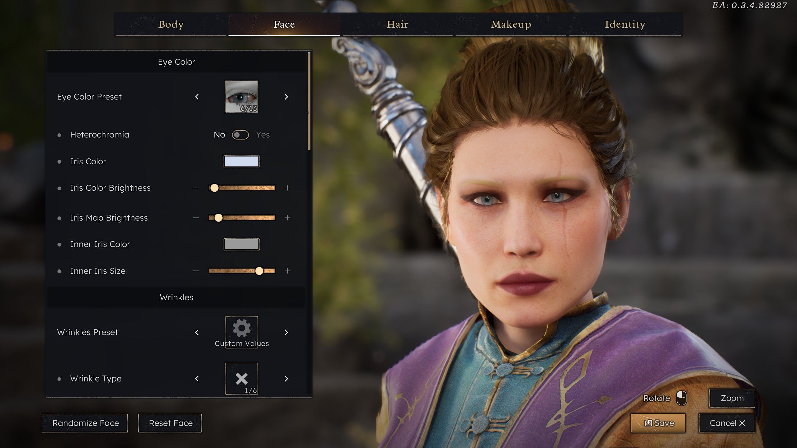 Solasta 2's character creator