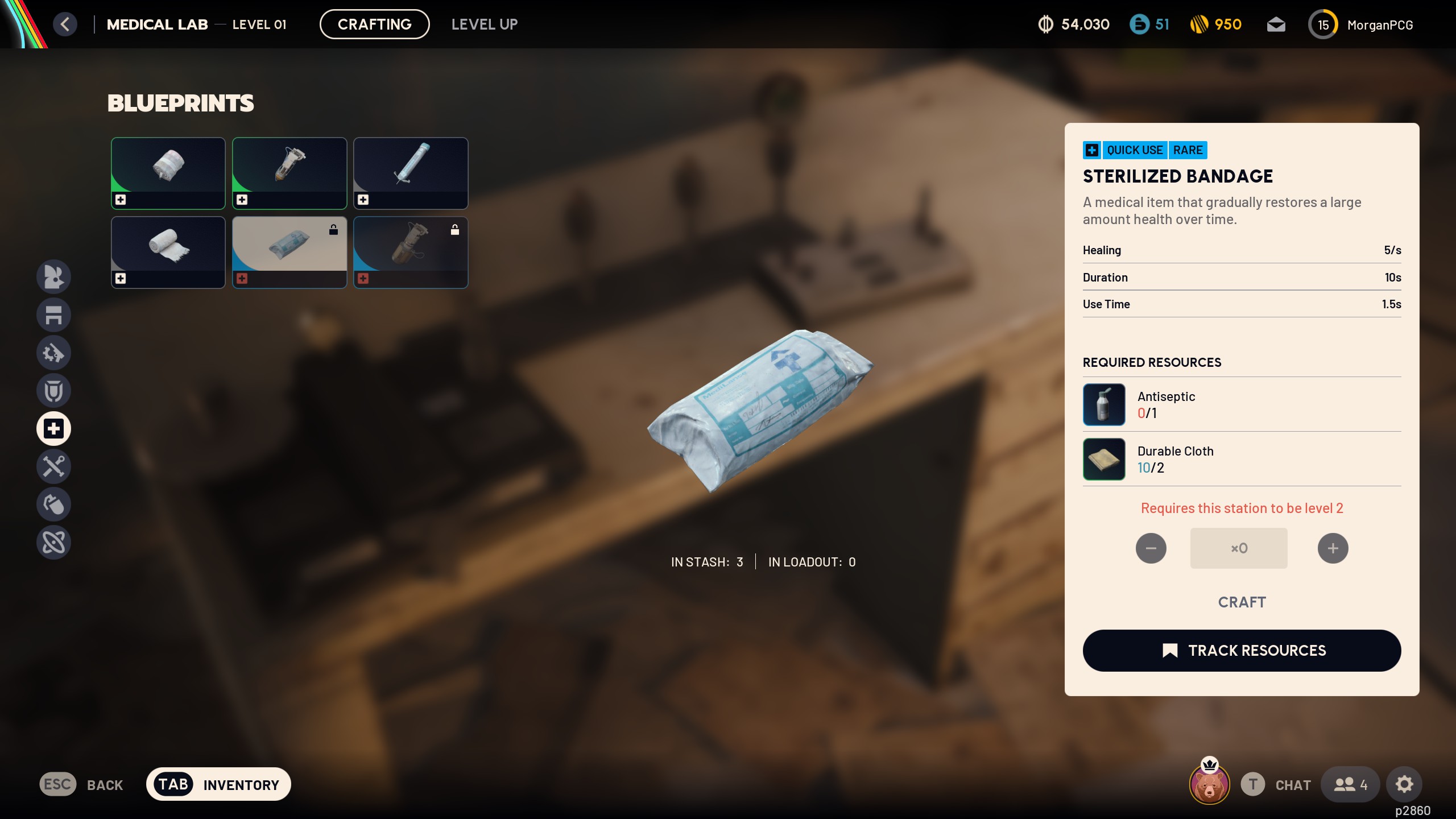 arc raiders sterilized bandage