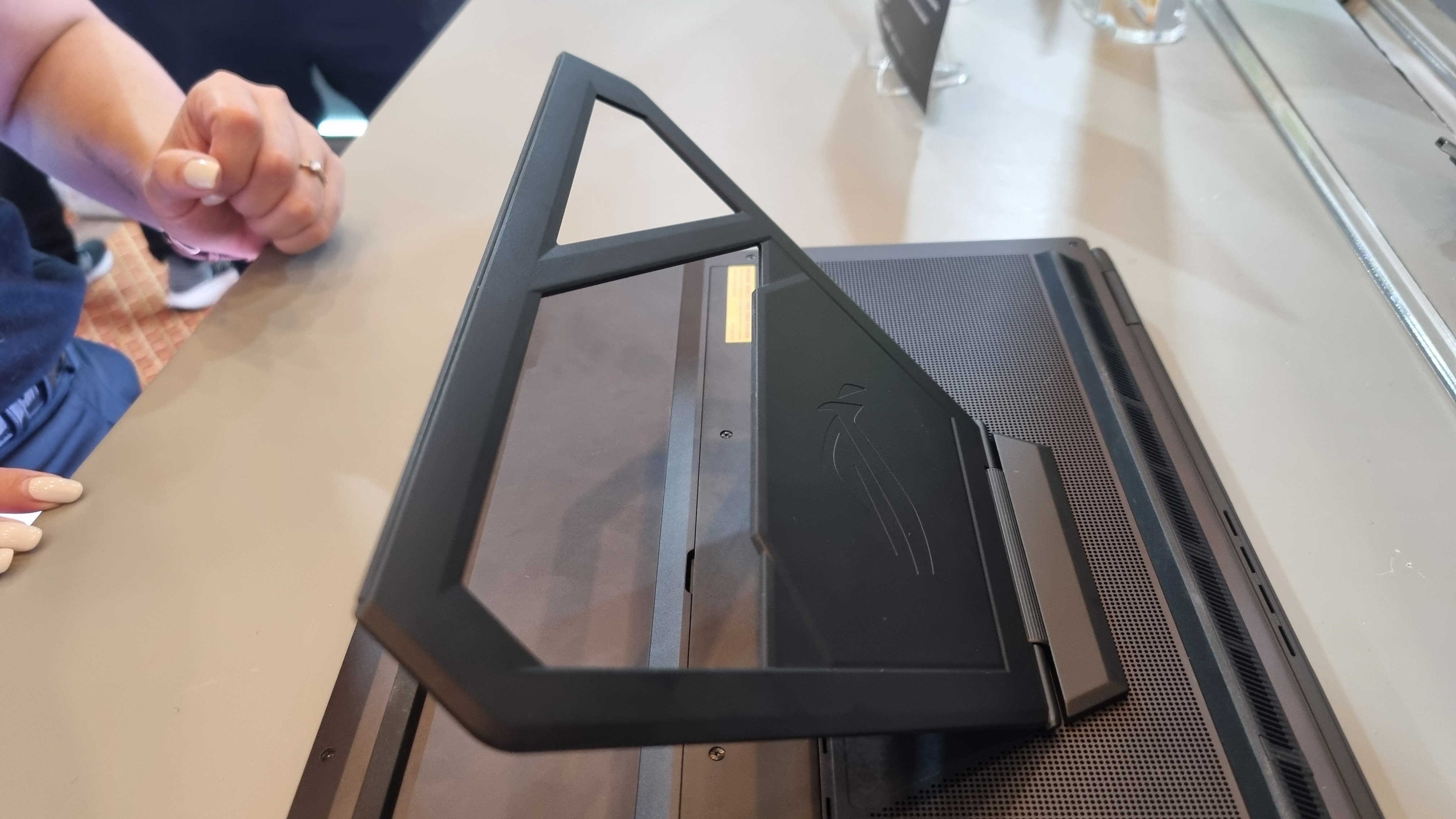 The Asus ROG Zephyrus Duo at CES 2026